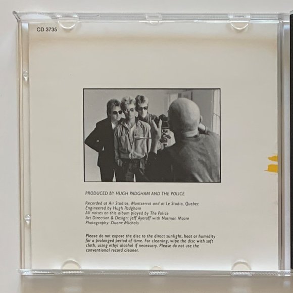 The Police - Synchronicity (CD, 1983, A&M Records) - Picture 3 of 8